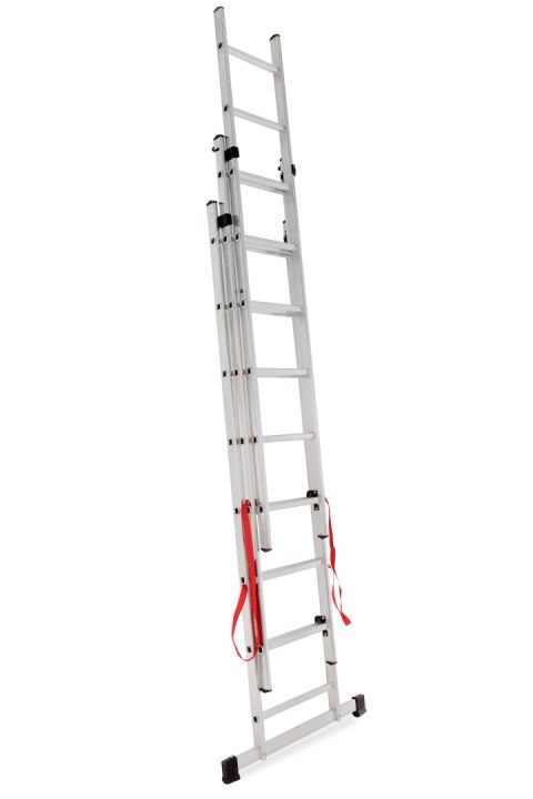 AWTOOLS DRABINA ALUMINIOWA BASIC 3x8 STOPNI 150KG AWTOOLS DRABINA ALUMINIOWA BASIC 3x8 STOPNI 150KG
