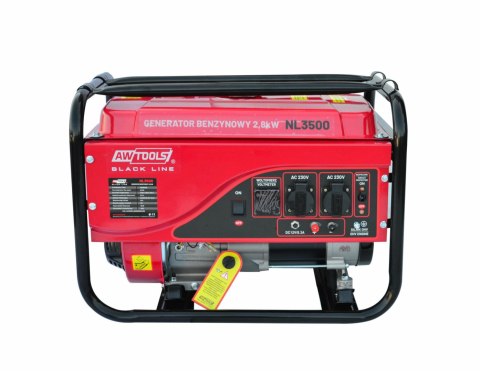 AWTOOLS GENERATOR BENZYNOWY 2,8kW 230V BLACK LINE AWTOOLS GENERATOR BENZYNOWY 2,8kW 230V BLACK LINE