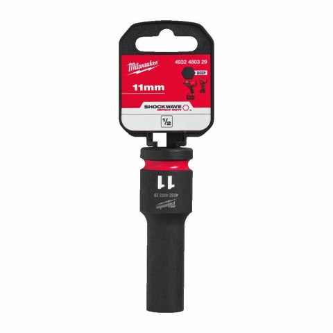 MILWAUKEE NASADKA UDAROWA 1/2" 11mm DŁUGA MILWAUKEE NASADKA UDAROWA 1/2" 11mm DŁUGA