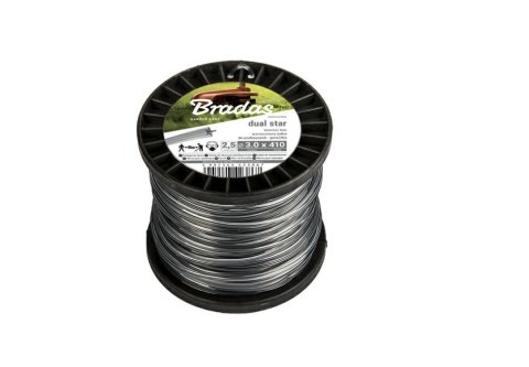 ŻYŁKA TNĄCA RIPPER DUAL 2,4*100m GWIAZDKA SZPULA ŻYŁKA TNĄCA RIPPER DUAL 2,4*100m GWIAZDKA SZPULA