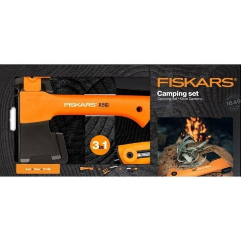 FISKARS SIEKIERA TOPOREK X5 - XXS + NÓŻ + PIŁA FISKARS SIEKIERA TOPOREK X5 - XXS + NÓŻ + PIŁA