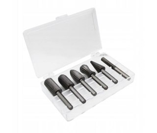 FREZY TRZPIENIOWE DO METALU 6szt. /SILVER