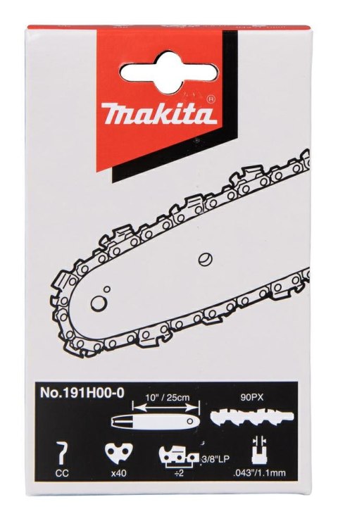 MAKITA ŁAŃCUCH TNĄCY 90PX 25cm 1,1mm 3/8" MAKITA ŁAŃCUCH TNĄCY 90PX 25cm 1,1mm 3/8"