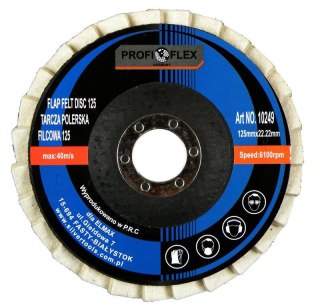 ŚCIERNICA FILCOWA 125mm
