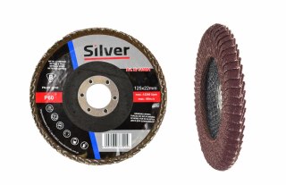 ŚCIERNICA LISTKOWA SILVER DO SPOIN 125 P 80