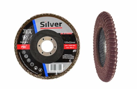 ŚCIERNICA LISTKOWA SILVER DO SPOIN 125 P 80 ŚCIERNICA LISTKOWA SILVER DO SPOIN 125 P 80