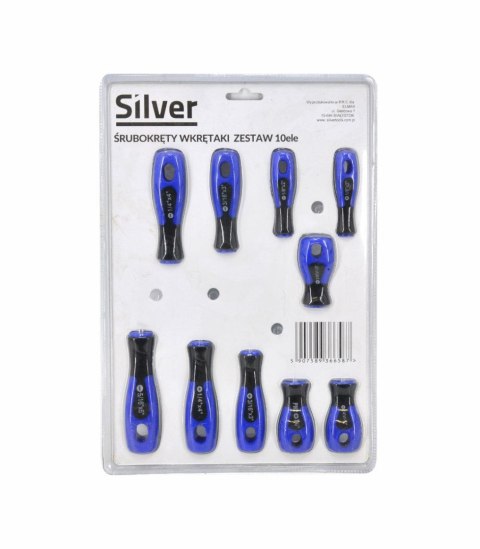 WKRĘTAKI 10szt. /SILVER WKRĘTAKI 10szt. /SILVER