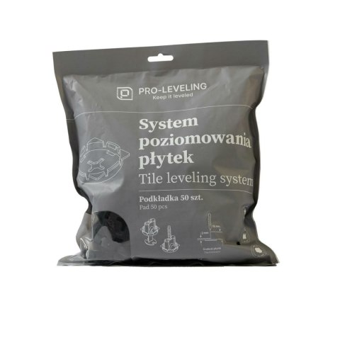SYSTEM POZIOMOWANIA PŁYTEK PODKŁADKA /50szt. PRO-LEVELING SYSTEM POZIOMOWANIA PŁYTEK PODKŁADKA /50szt. PRO-LEVELING