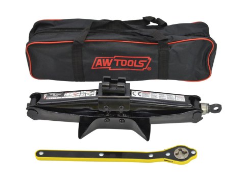 AWTOOLS PODNOŚNIK TRAPEZOWY 2000kg + KLUCZ + TORBA AWTOOLS PODNOŚNIK TRAPEZOWY 2000kg + KLUCZ + TORBA