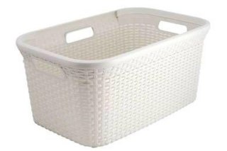 CURVER KOSZ DO MAGLA "NATURAL STYLE" 45L /KREMOWY