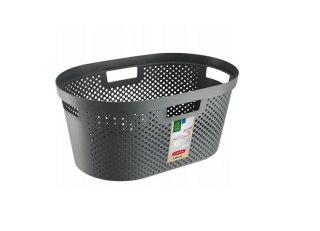 CURVER KOSZ DO MAGLA RECYCLED 40L /CIEMNY SZARY