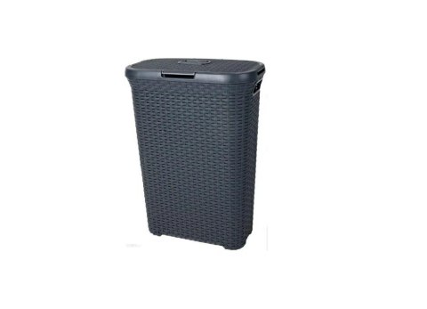 CURVER KOSZ NA BIELIZNĘ "NATURAL STYLE" 40L /CIEMNY SZARY CURVER KOSZ NA BIELIZNĘ "NATURAL STYLE" 40L /CIEMNY SZARY