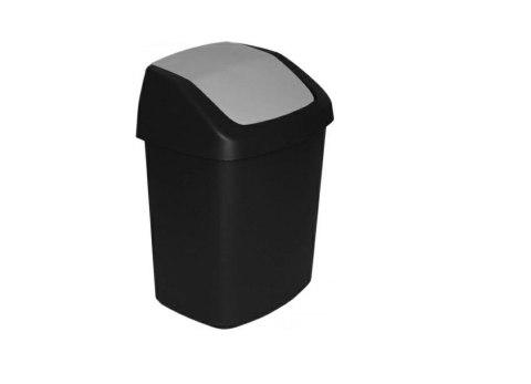 CURVER KOSZ NA ŚMIECI 25L /CZARNY/ SREBRNY CURVER KOSZ NA ŚMIECI 25L /CZARNY/ SREBRNY