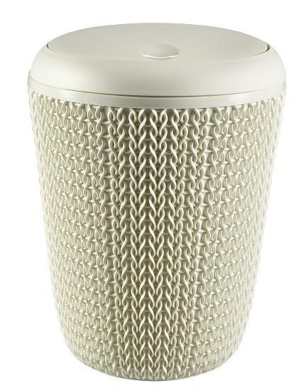 CURVER KOSZ NA ŚMIECI 6L KNIT 7L /KREMOWY CURVER KOSZ NA ŚMIECI 6L KNIT 7L /KREMOWY