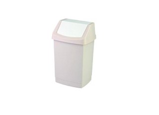 CURVER KOSZ UCHYLNY "CLICK-IT" 15L /BEŻ LUX/ BEŻ