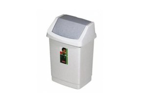 CURVER KOSZ UCHYLNY "CLICK-IT" 50L /SZARY LUX/ GRANITOWY