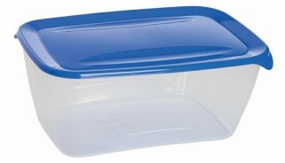 CURVER POJEMNIK NA ŻYWNOŚĆ "FRESH&GO" PROSTOKĄTNY 5L /NIEBIESKI/ TRANSPARENTNY