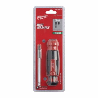 MILWAUKEE WKRĘTAK UNIWERSALNY Z GRZECHOTKĄ 14w1 TORX %%%