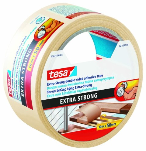 TESA TAŚMA DWUSTRONNA 25m x 50mm DO WYKŁADZIN EXTRA STRONG TESA TAŚMA DWUSTRONNA 25m x 50mm DO WYKŁADZIN EXTRA STRONG