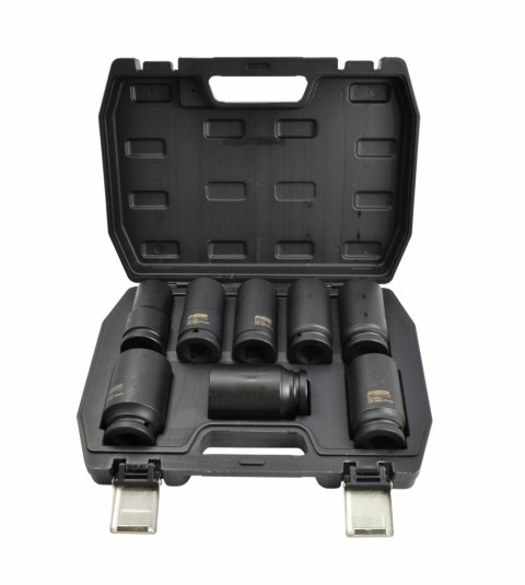 AWTOOLS ZESTAW NASADEK UDAROWYCH 3/4" 8cz. DŁUGIE BLACK LINE AWTOOLS ZESTAW NASADEK UDAROWYCH 3/4" 8cz. DŁUGIE BLACK LINE