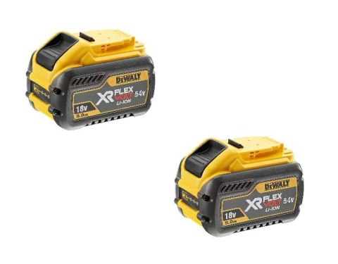 DEWALT AKUMULATOR 18/54V 9,0/3,0Ah FLEXVOLT DCB547 2szt. DEWALT AKUMULATOR 18/54V 9,0/3,0Ah FLEXVOLT DCB547 2szt.