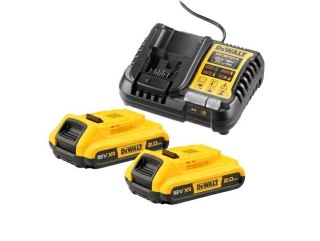 DEWALT ŁADOWARKA DCB1104 +2x2,0Ah DCB1104D2