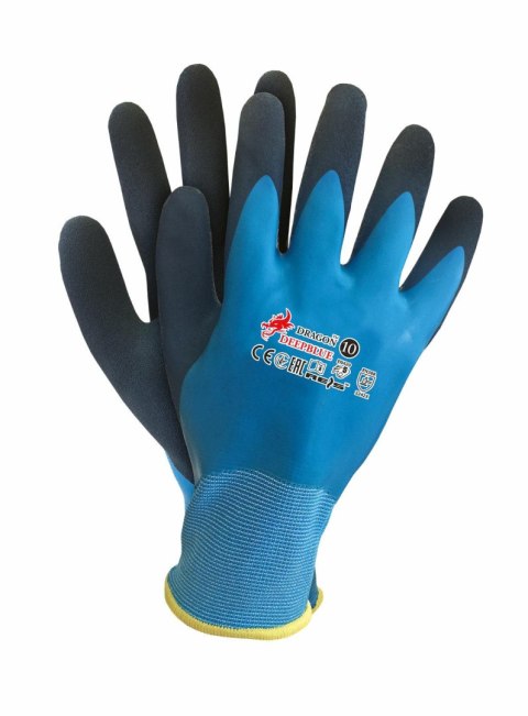 RĘKAWICE ROBOCZE DRAGON DEEPBLUE ROZ- 10 RĘKAWICE ROBOCZE DRAGON DEEPBLUE ROZ- 10