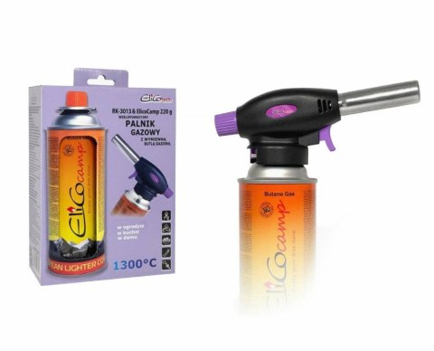 ELICO PALNIK GAZOWY RK-3013+GAZ 220g ELICO PALNIK GAZOWY RK-3013+GAZ 220g