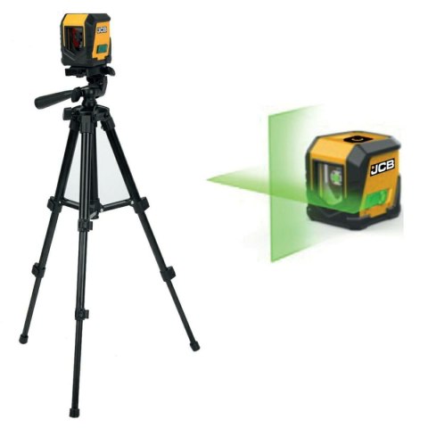 JCB LASER KRZYŻOWY ZIELONA WIĄZKA 20m JCB LASER KRZYŻOWY ZIELONA WIĄZKA 20m