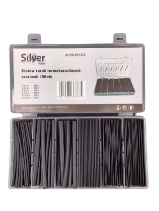 SILVER KOSZULKI TERMOKURCZLIWE 196szt. CZARNE