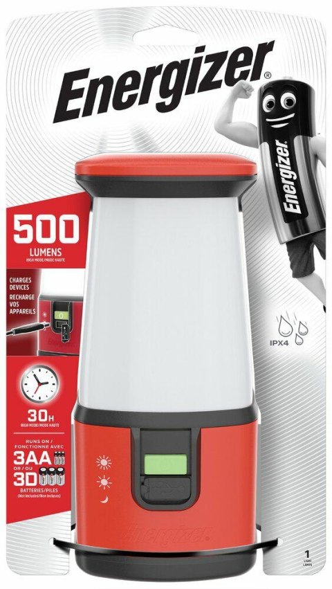 ENERGIZER LATARKA CAMPING LANTERN 360st. 500lm 3xAA ENERGIZER LATARKA CAMPING LANTERN 360st. 500lm 3xAA