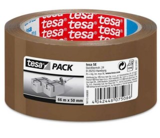 TESA TAŚMA PAKOWA STANDARD 66m x 48mm BRĄZ