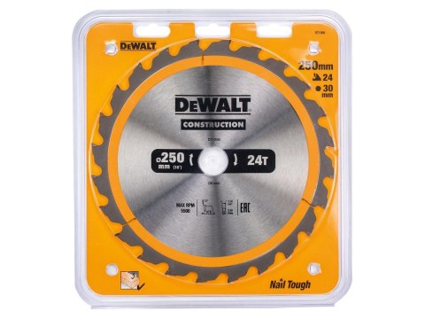 DEWALT PIŁA TARCZ.250x30mmx48z DEWALT PIŁA TARCZ.250x30mmx48z