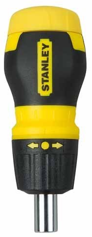 STANLEY WKRĘTAK MULTIBIT Z/G KRÓTKI + 7KOŃCÓWEK