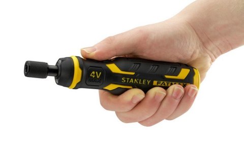 WKRĘTAK AKUMULATOROWY 4V Z ŁADOWARKĄ I BITAMI FATMAX STANLEY WKRĘTAK AKUMULATOROWY 4V Z ŁADOWARKĄ I BITAMI FATMAX STANLEY