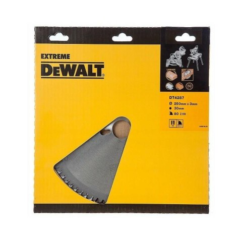 DEWALT PIŁA TARCZ.250x30mmx80z DEWALT PIŁA TARCZ.250x30mmx80z
