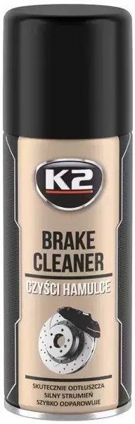 K2 ZMYWACZ DO CZYSZCZENIA HAMULCÓW BRAKE CLEANER SPRAY 400ML K2 ZMYWACZ DO CZYSZCZENIA HAMULCÓW BRAKE CLEANER SPRAY 400ML