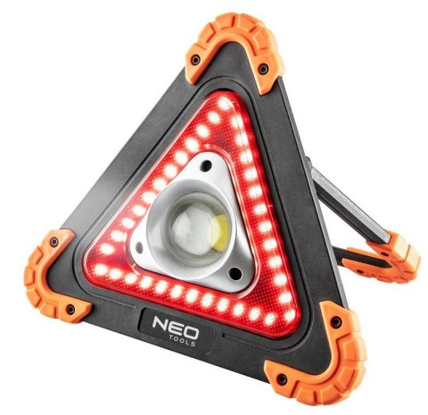 LAMPA BATERYJNA + TRÓJKĄT OSTRZEGAWCZY 2 W 1 NEO LAMPA BATERYJNA + TRÓJKĄT OSTRZEGAWCZY 2 W 1 NEO