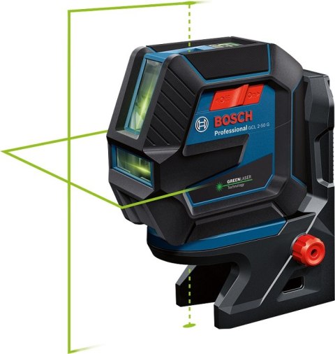LASER KRZYŻOWY GCL 2-50 G ZIELONY+BT 150+RM 10 BOSCH LASER KRZYŻOWY GCL 2-50 G ZIELONY+BT 150+RM 10 BOSCH
