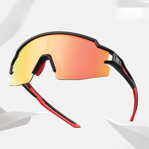 Okulary rowerowe polaryzacyjne dla dzieci z filtrem UV - czarne Okulary rowerowe polaryzacyjne dla dzieci z filtrem UV - czarne