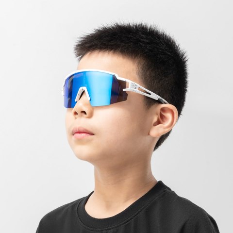 Okulary rowerowe polaryzacyjne dla dzieci z filtrem UV - czarne Okulary rowerowe polaryzacyjne dla dzieci z filtrem UV - czarne