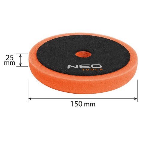 PAD POLERSKI 150*150*25MM GĄBKA ŚREDNIA NEO PAD POLERSKI 150*150*25MM GĄBKA ŚREDNIA NEO