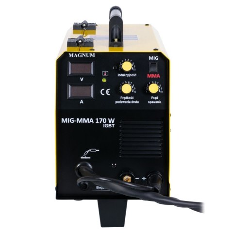 PÓŁAUTOMAT SPAWALNICZY MAGNUM MIG 170W MMA IGBT MAGNUM PÓŁAUTOMAT SPAWALNICZY MAGNUM MIG 170W MMA IGBT MAGNUM