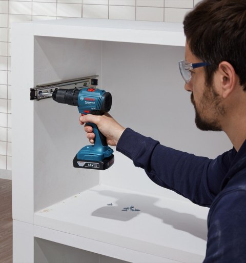 ZESTAW COMBO 18V GDX 18V-285 + GSB 185-LI 2*2.0AH BOSCH