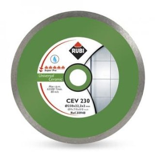 RUBI TARCZA DIAMENTOWA DO CERAMIKI CEV 250 SUPERPRO