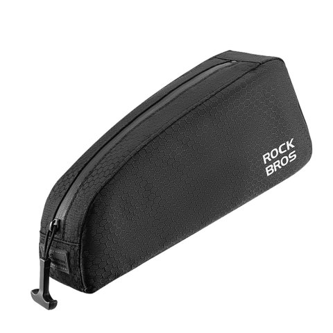 Torba rowerowa mocowana na ramę 0.9l - czarna Torba rowerowa mocowana na ramę 0.9l - czarna