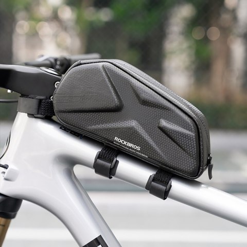 Torba rowerowa usztywniana wodoodporna na ramę 1.4l - czarna Torba rowerowa usztywniana wodoodporna na ramę 1.4l - czarna