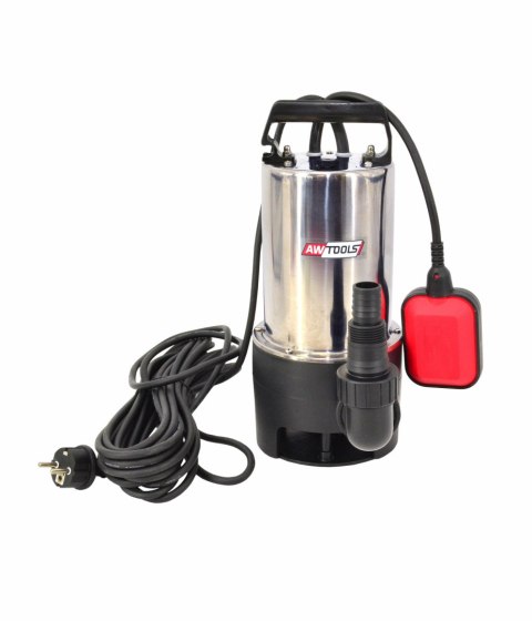 AWTOOLS POMPA INOX WODY BRUDNEJ Z PŁYWAKIEM 1100W AWTOOLS POMPA INOX WODY BRUDNEJ Z PŁYWAKIEM 1100W