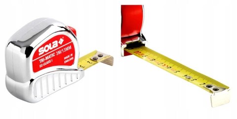 SOLA MIARA ZWIJANA TRI-MATIC 3m SOLA MIARA ZWIJANA TRI-MATIC 3m