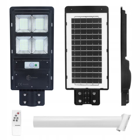 Lampa Solarna Uliczna Latarnia 120W + Pilot Uchwyt Lampa Solarna Uliczna Latarnia 120W + Pilot Uchwyt